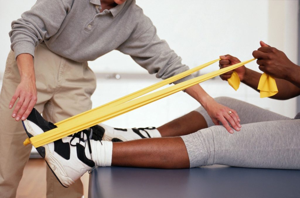 rehabilitation at home after a bone fracture